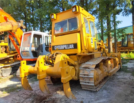 중고 Caterpillar D7r 크롤러 불도저 Cat D7r 트랙터 상태 좋음